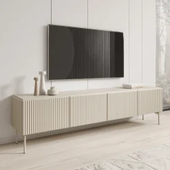 Marajo - TV-Meubel - Beige - 195x40x51 cm