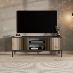 Marbella - TV-Meubel staand - Zwart - 150 cm