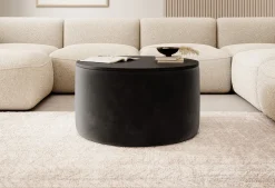 Marcio - Salontafel - Velvet zwart