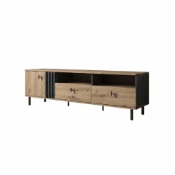 Marcos - TV-Meubel - Eiken/antraciet - 165 cm