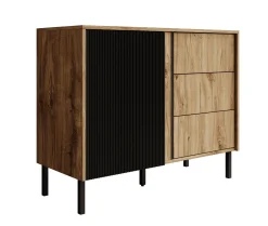 Margareth - Dressoir - Eiken - 100x41x80 cm