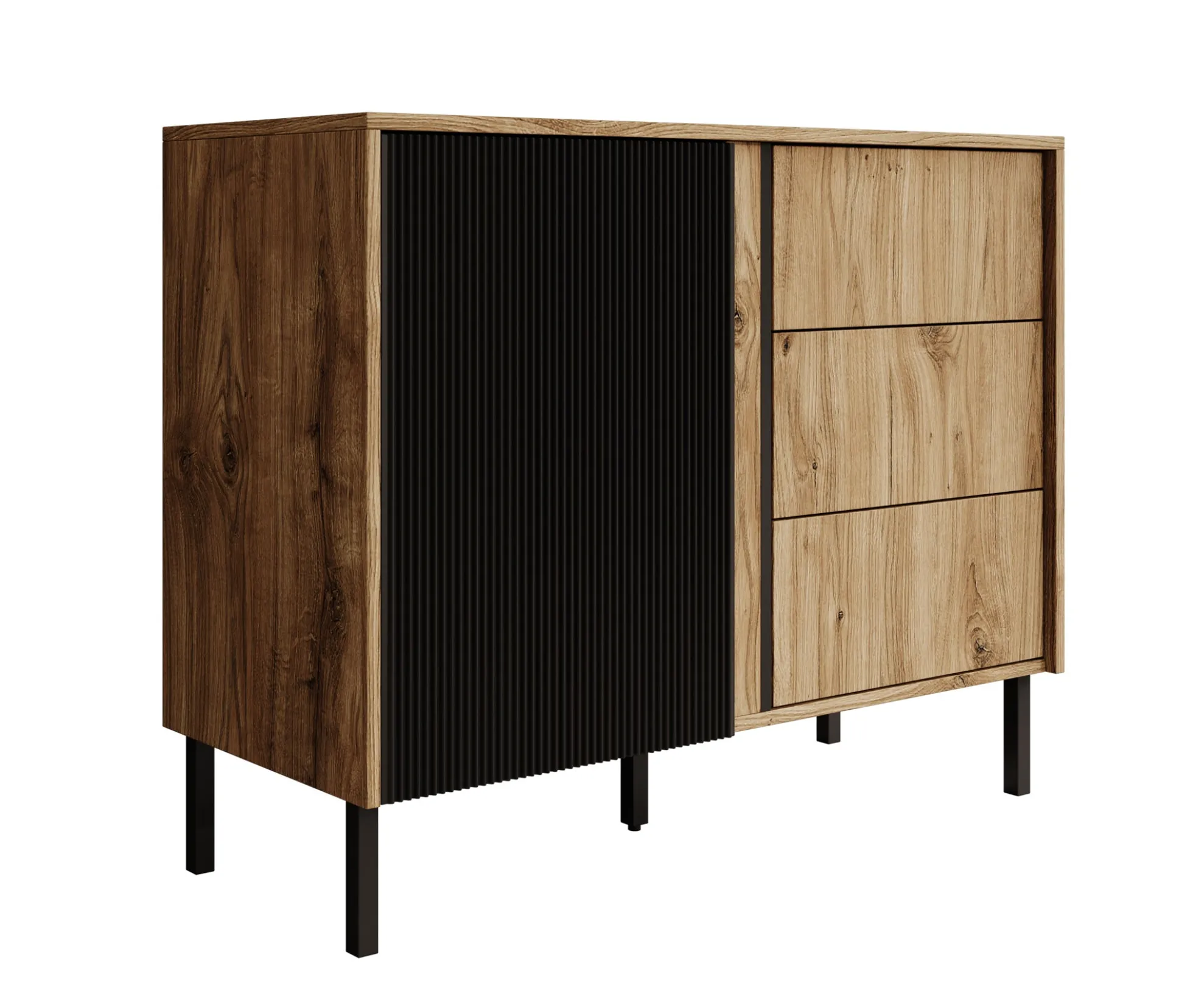 Margareth - Dressoir - Eiken - 100x41x80 cm