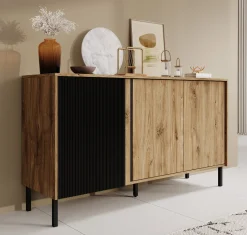 Margareth - Dressoir - Eiken - 145x41x80 cm