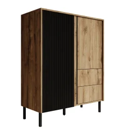 Margareth - Dressoir - Eiken - 100x41x122 cm