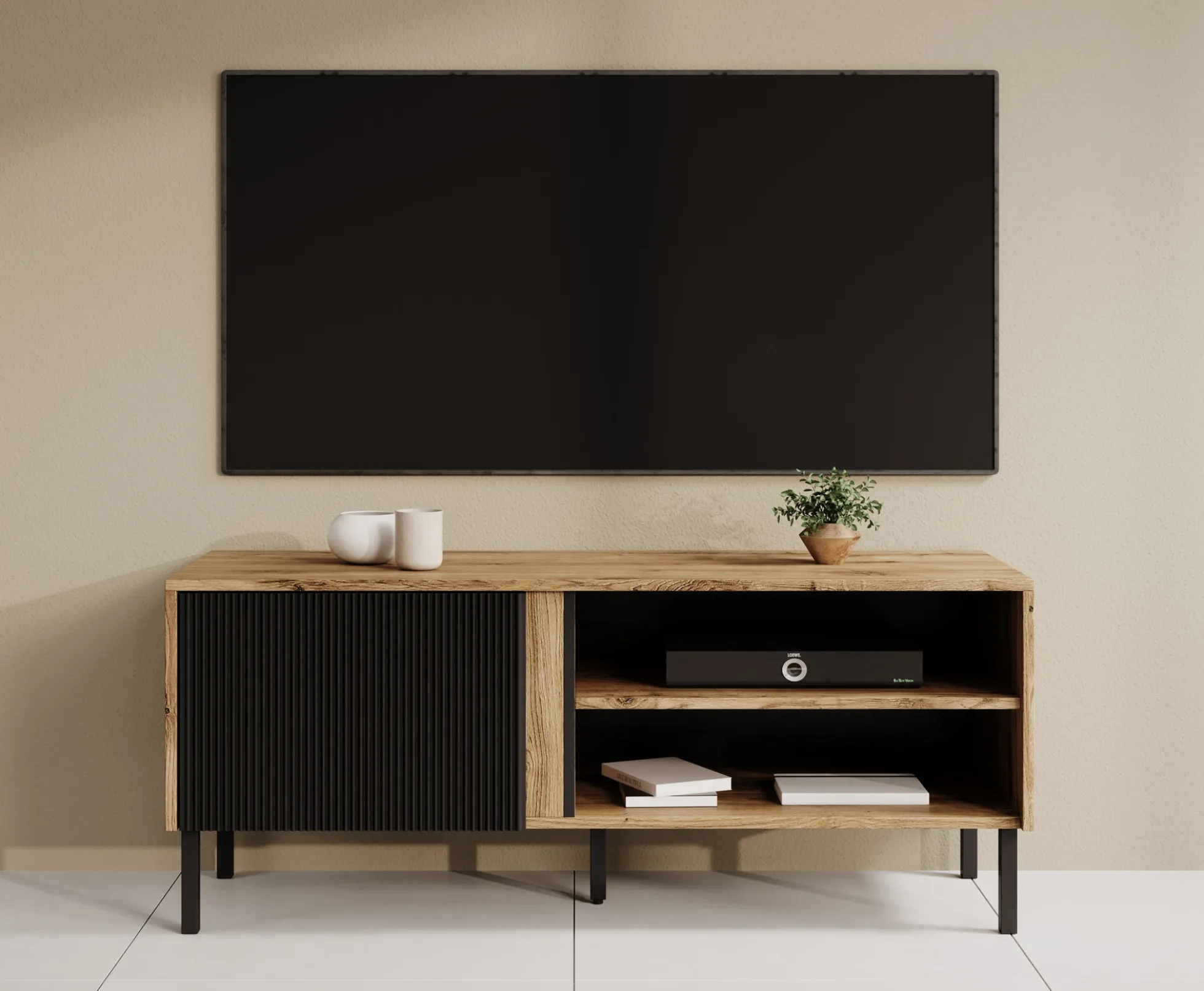 Margareth - TV-Meubel - Eiken - 120 cm