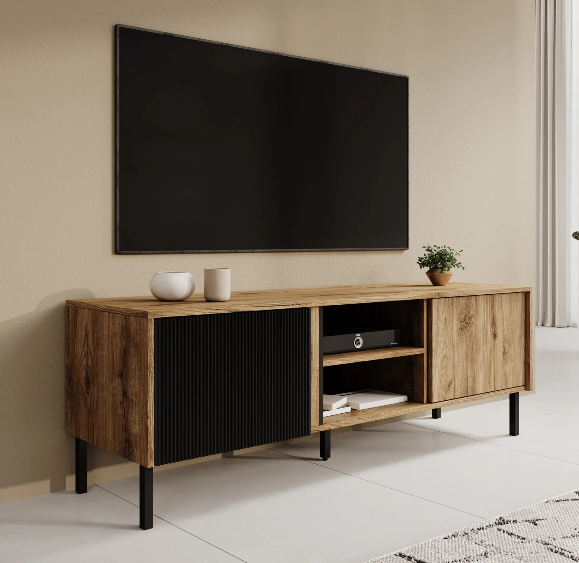 Margareth - TV-Meubel - Eiken - 150 cm