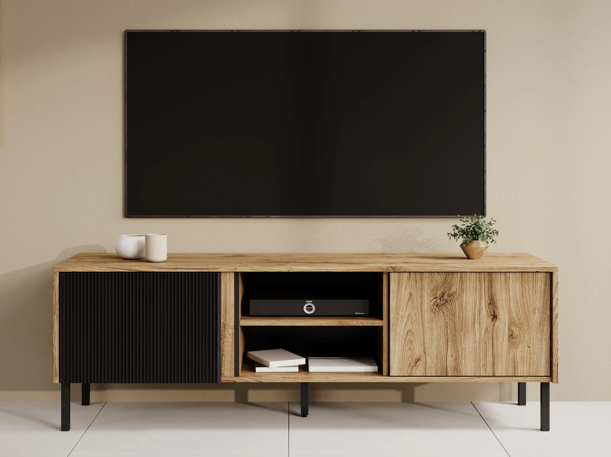 Margareth - TV-Meubel - Eiken - 150 cm