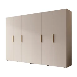 Marquesa - Kledingkast - Beige - 300x50x202 cm