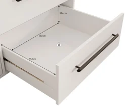 Mayen - Kledingkast 3 deuren - Eikenpatroon - 145x59x200 cm