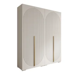 Mayfair - Kledingkast 4-deurs - Wit - 200x47x237 cm
