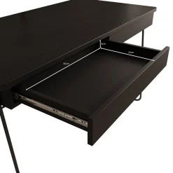 Medea - Bureau - Zwart - 135x67x77 cm