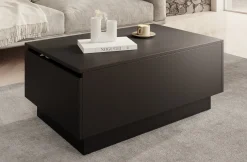 Micha - Salontafel met opbergruimte - Zwart