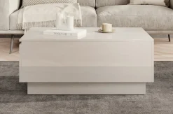 Micha - Salontafel met opbergruimte - Wit