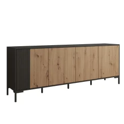 Molina - Dressoir - Eiken - 200x40x74 cm