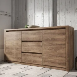Monaco - Dressoir - Eiken - 140x43x80 cm