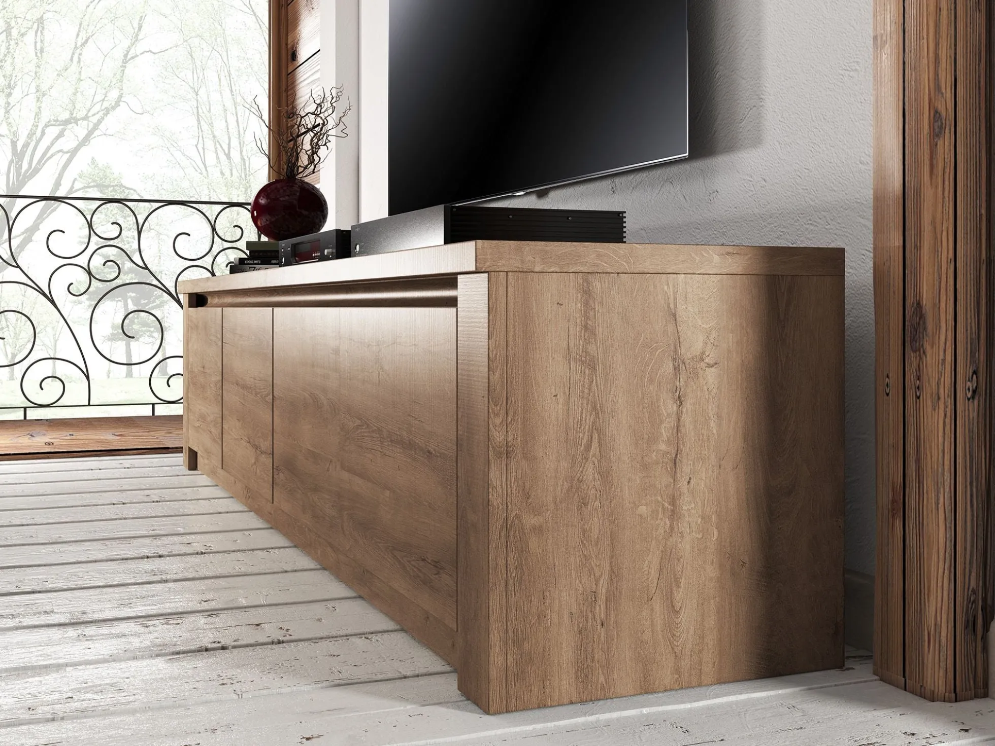 Monaco - TV-Meubel - Eiken - 170 cm