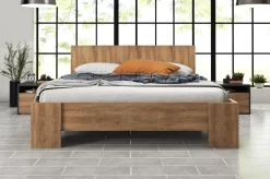 Monaco - Tweepersoonsbed - Eiken - 160x200 cm