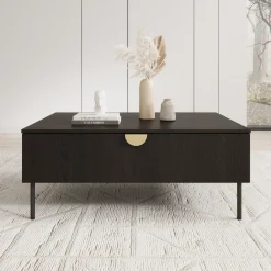Monor - Salontafel - Zwart - 100x66x42 cm