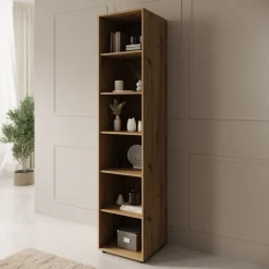 Montalo - Boekenkast - Eikenpatroon - 45x45x206 cm