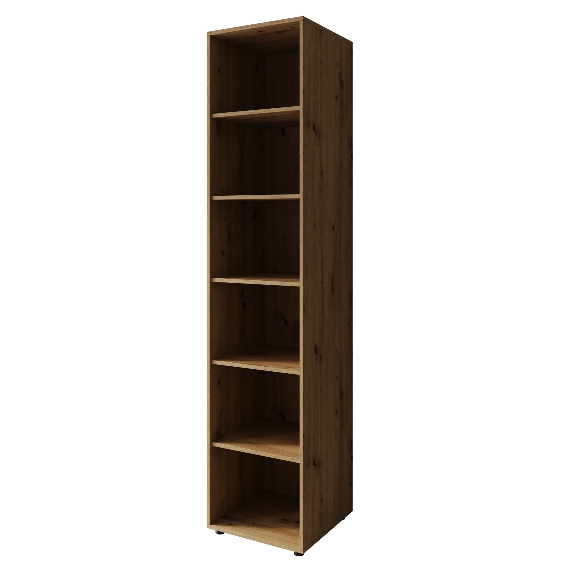 Montalo - Boekenkast - Eikenpatroon - 45x45x206 cm