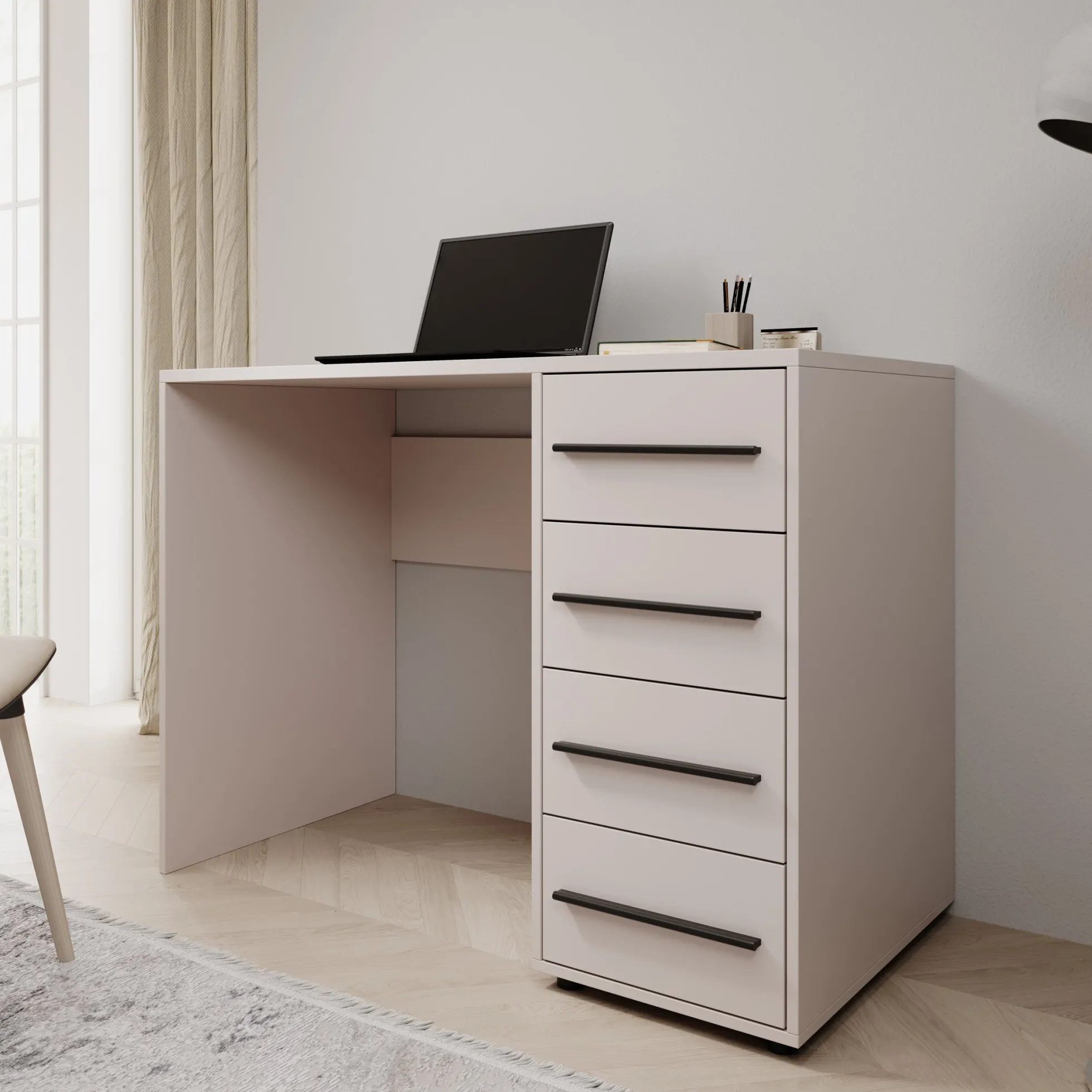 Montalo - Bureau - Beige - 120x60x75 cm