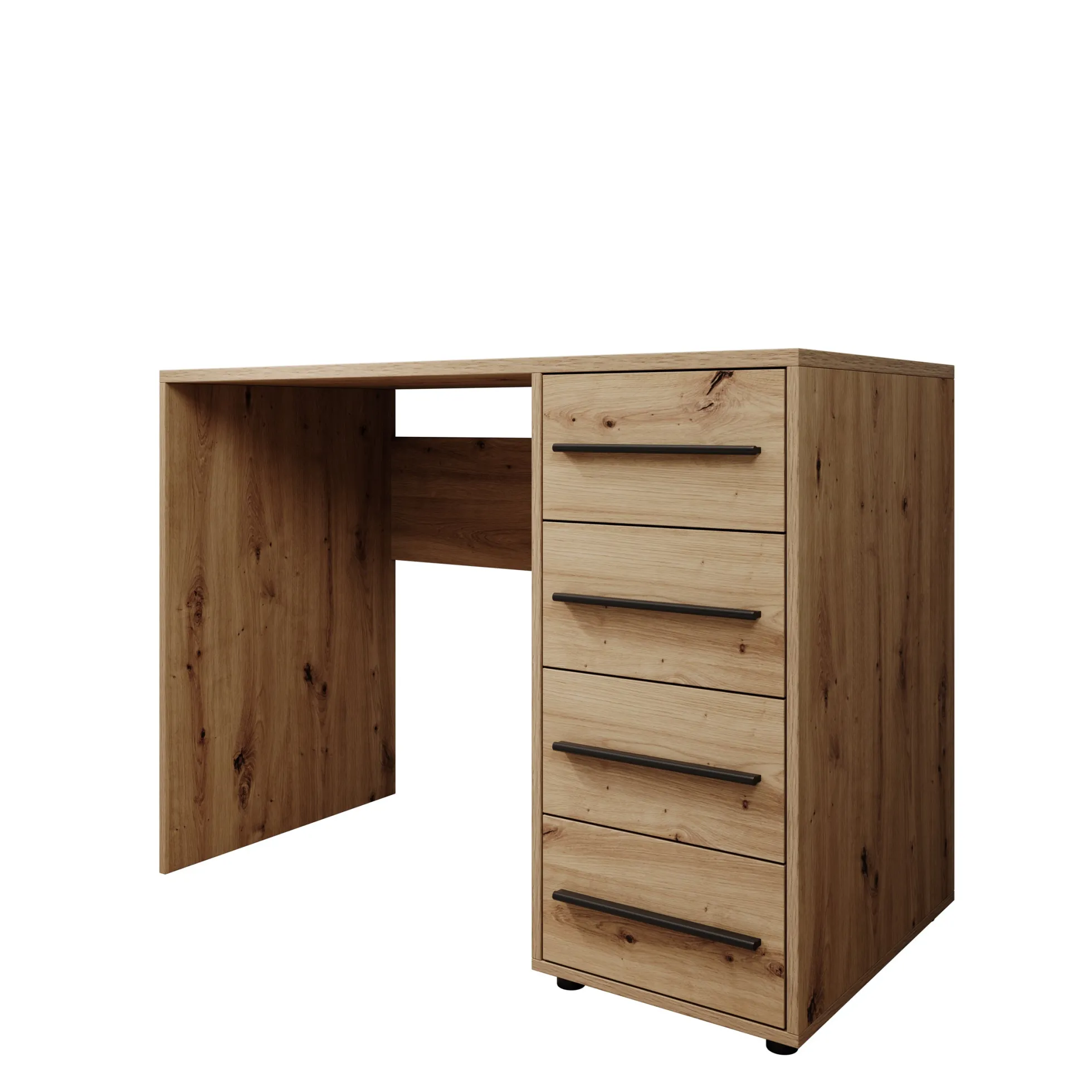Montalo - Bureau - Eikenpatroon - 120x60x75 cm