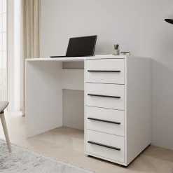 Montalo - Bureau - Wit - 120x60x75 cm