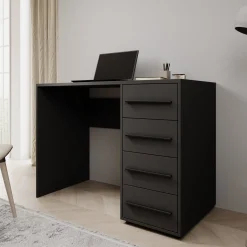 Montalo - Bureau - Zwart - 120x60x75 cm