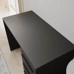 Montalo - Bureau - Zwart - 120x60x75 cm