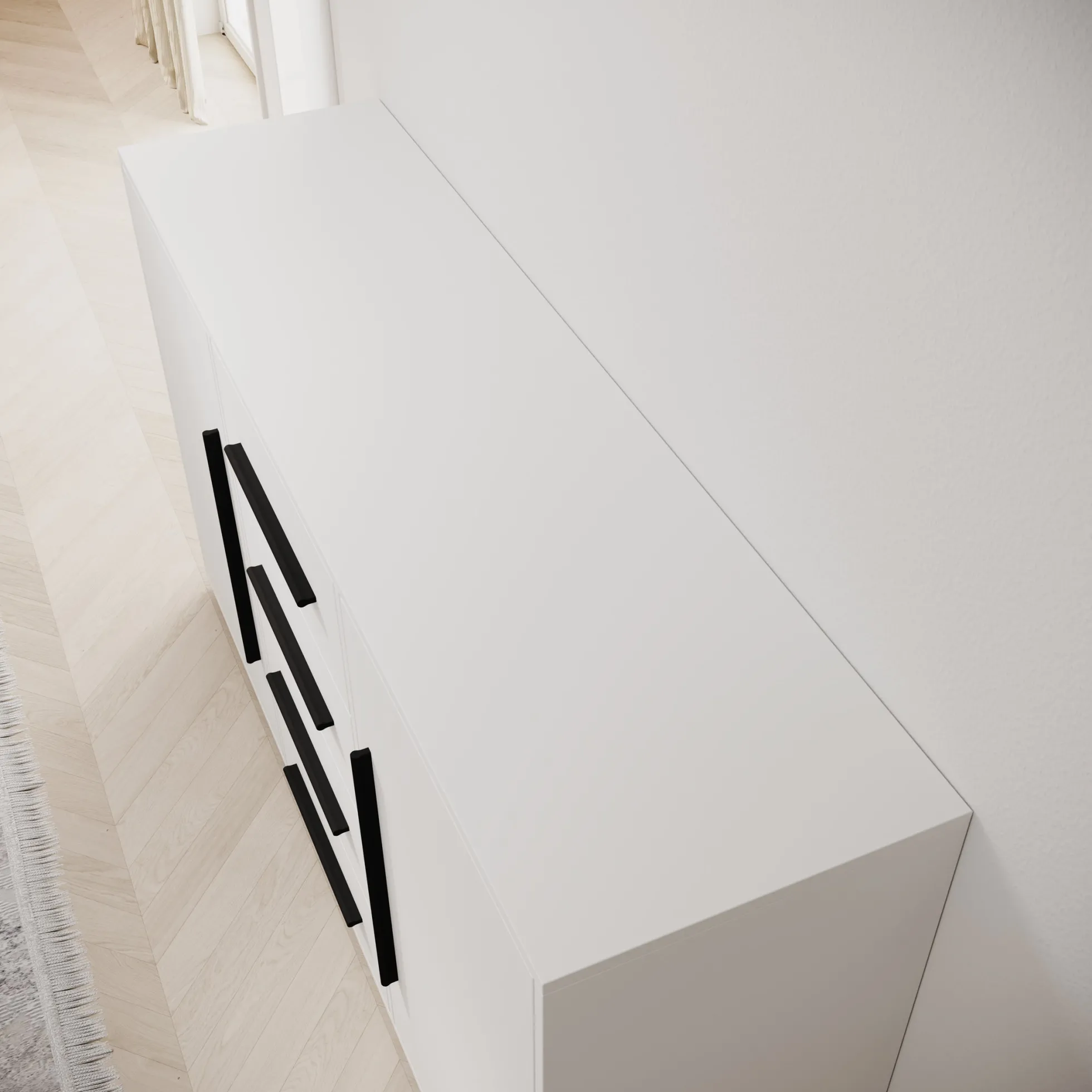 Montalo - Dressoir - Wit - 150x40x87 cm