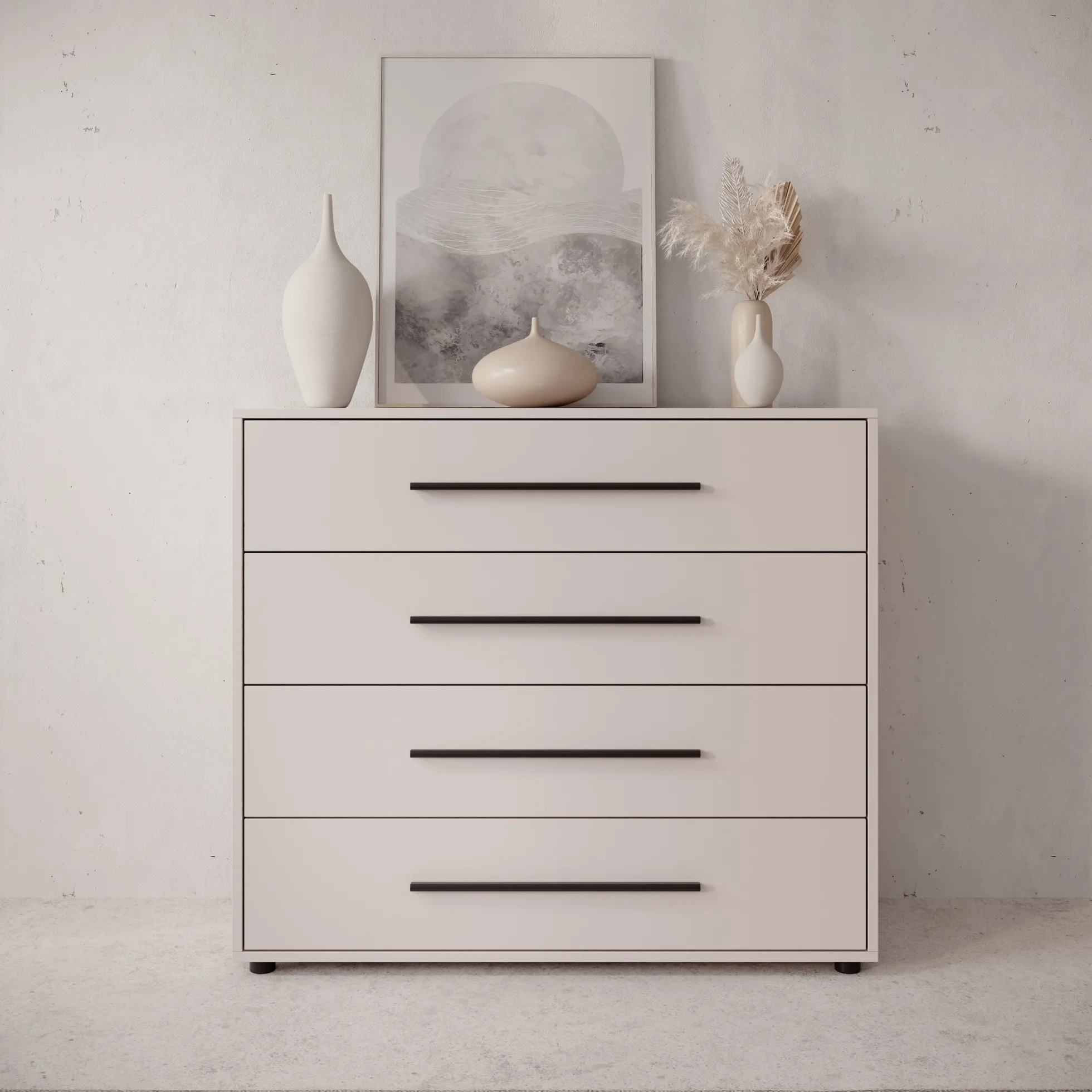 Montalo - Ladekast - Beige - 99x40x87 cm