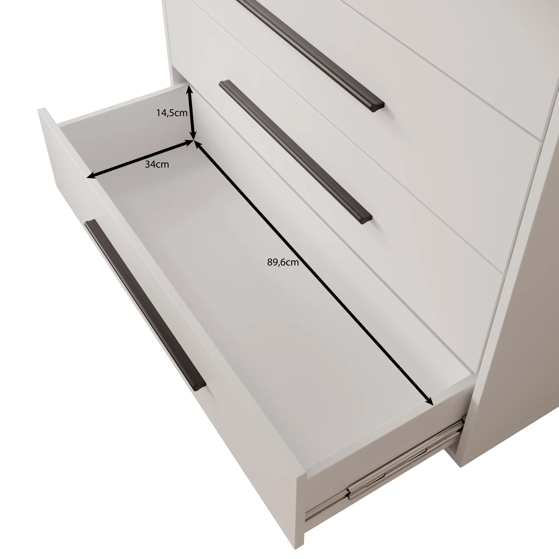 Montalo - Ladekast - Eikenpatroon - 99x40x87 cm