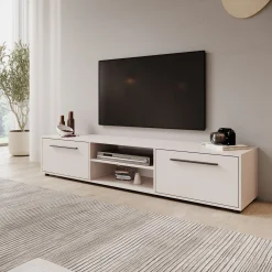 Montalo - TV-Meubel - Beige - 190x40x38 cm