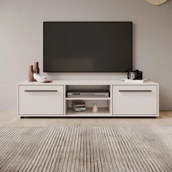Montalo - TV-Meubel - Beige - 150x40x38 cm
