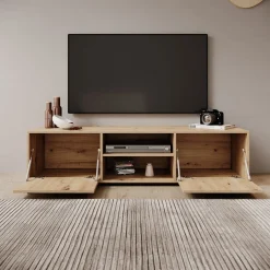 Montalo - TV-Meubel - Eikenpatroon - 150x40x38 cm