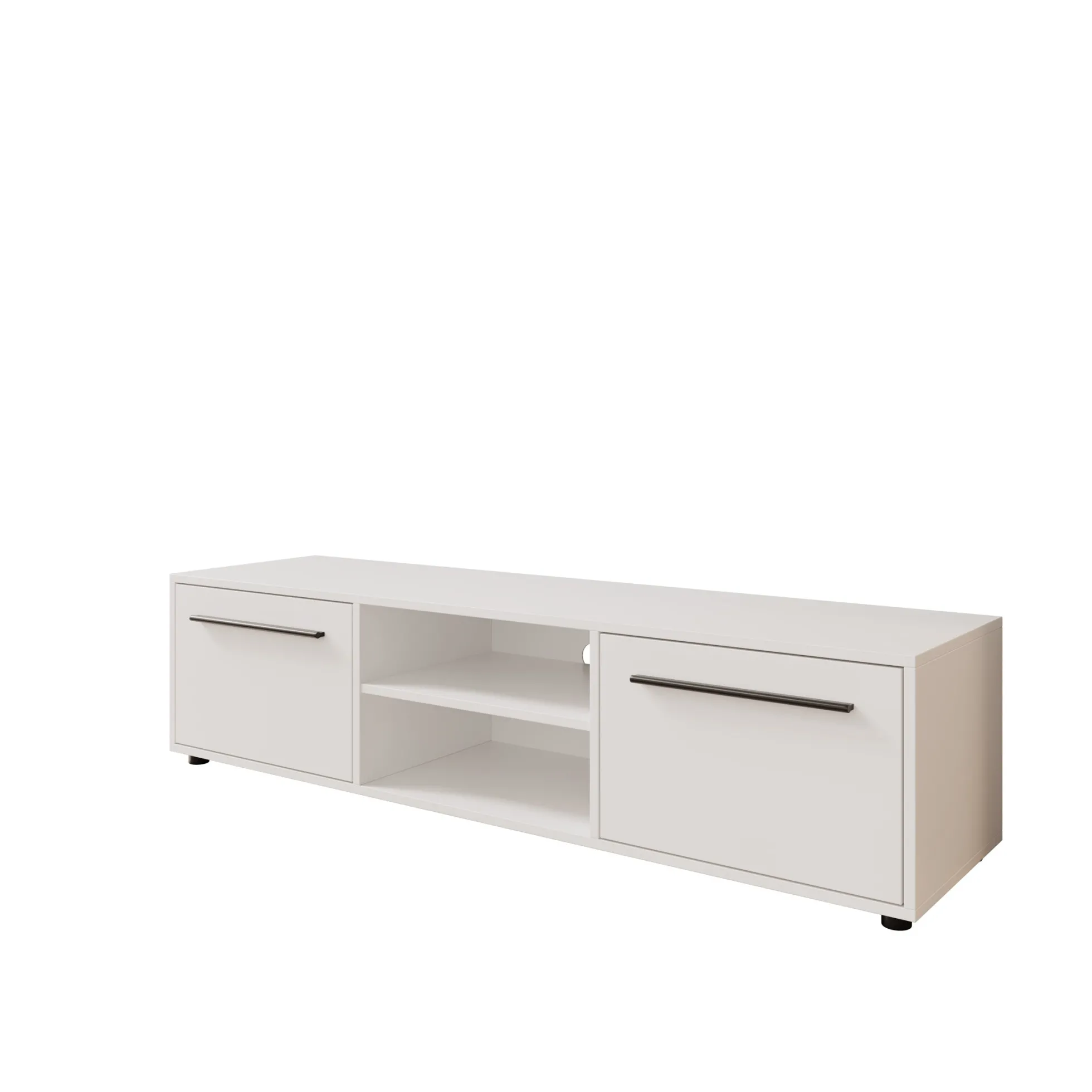 Montalo - TV-Meubel - Wit - 150x40x38 cm
