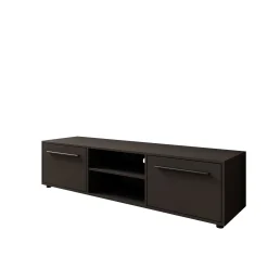Montalo - TV-Meubel - Zwart - 150x40x38 cm