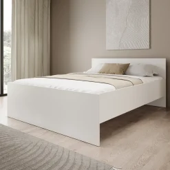 Montalo - Tweepersoonsbed - Wit - 160x200 cm