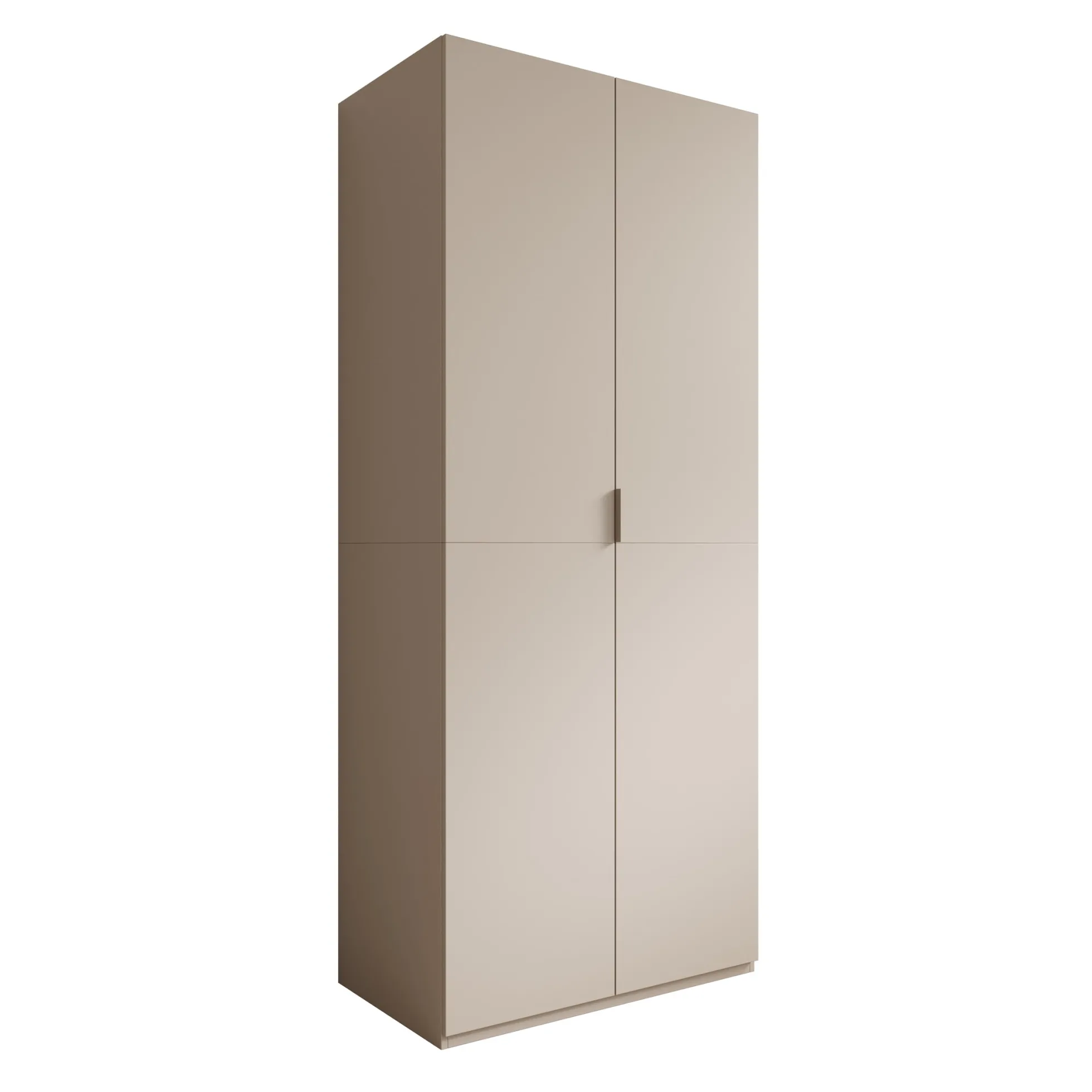 Montclair - Kledingkast 2-deurs - Beige - 90x53x215 cm