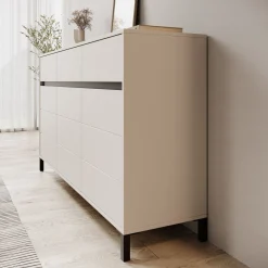 Montellini - Dressoir - Beige - 157x40x90 cm