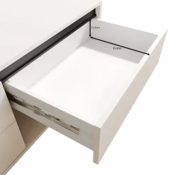 Montellini - TV-Meubel - Beige - 151x40x52 cm