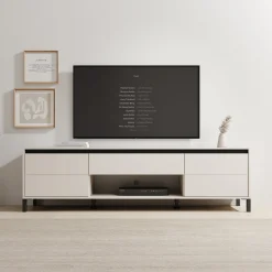Montellini - TV-Meubel - Beige - 183x40x52 cm