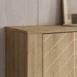 Montera - Dressoir - Eikenpatroon - 154x41x96 cm