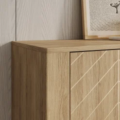 Montera - Dressoir - Eikenpatroon - 103x41x96 cm