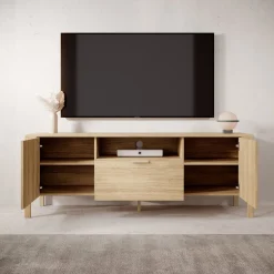 Montera - TV-Meubel - Eikenpatroon - 160x41x58 cm