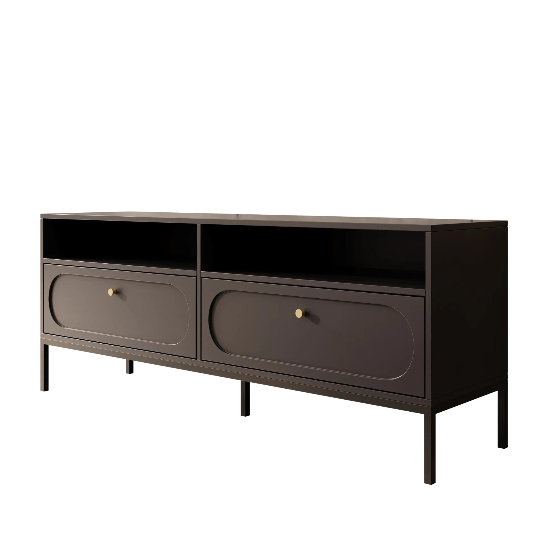 Montserrat - TV-Meubel - Zwart - 150x40x60 cm