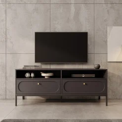 Montserrat - TV-Meubel - Zwart - 150x40x60 cm
