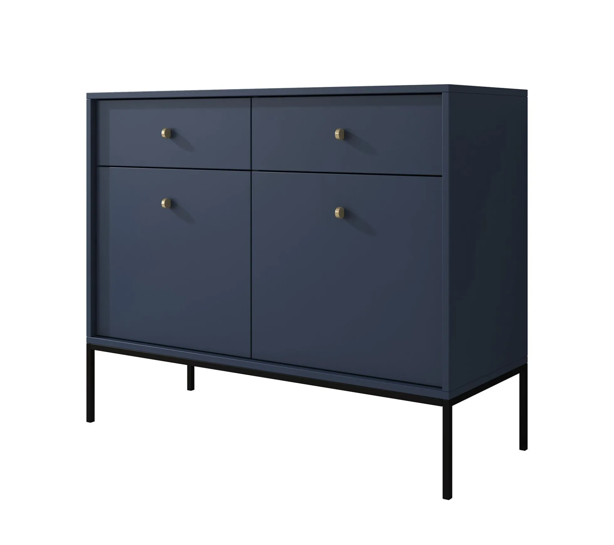Moreno - Dressoir - Blauw - 104x39x83 cm