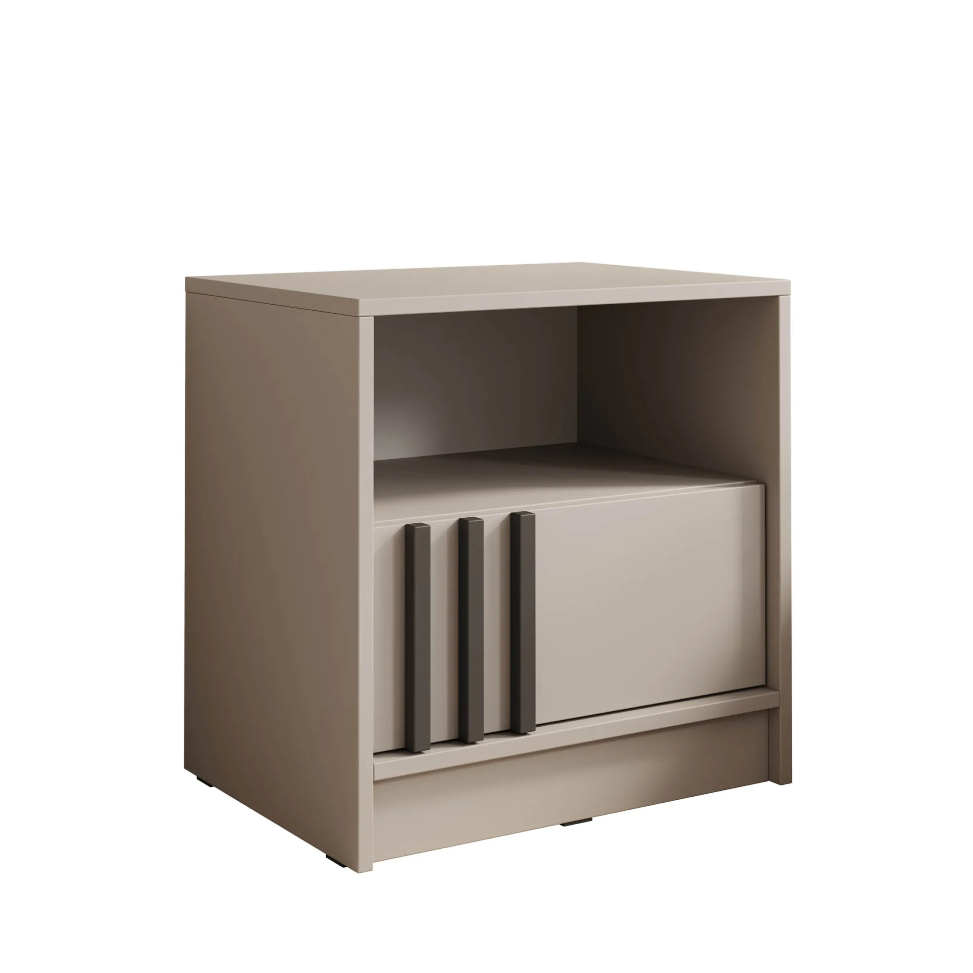 Nauru - Nachtkastje - Beige - 51x38x52 cm