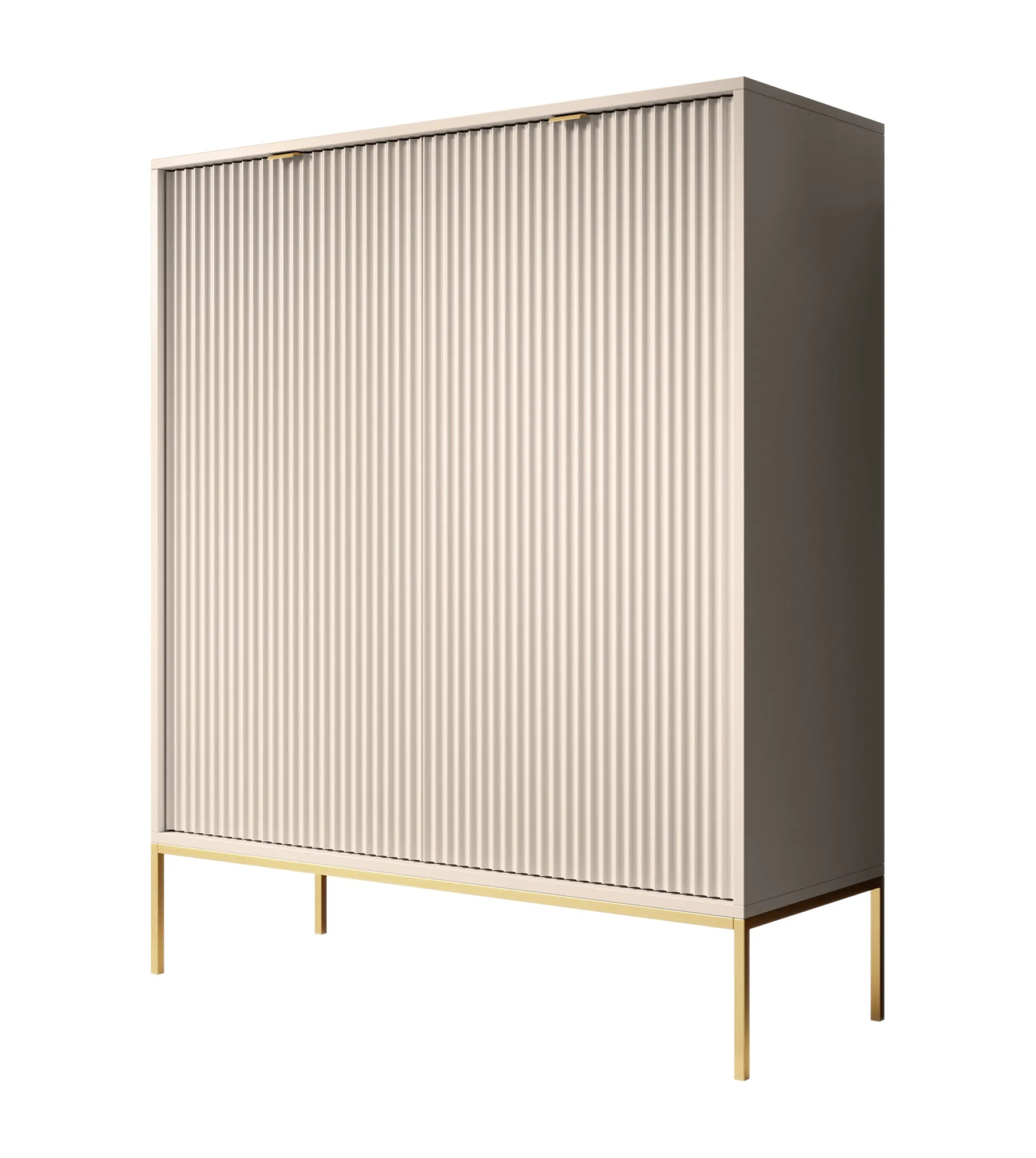 Navil 2 - Dressoir - Beige - 104x39x125 cm